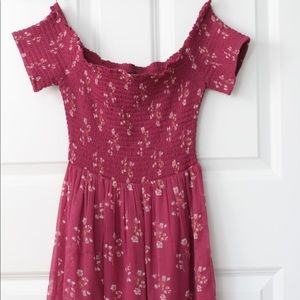 XS Off the Shoulder dress